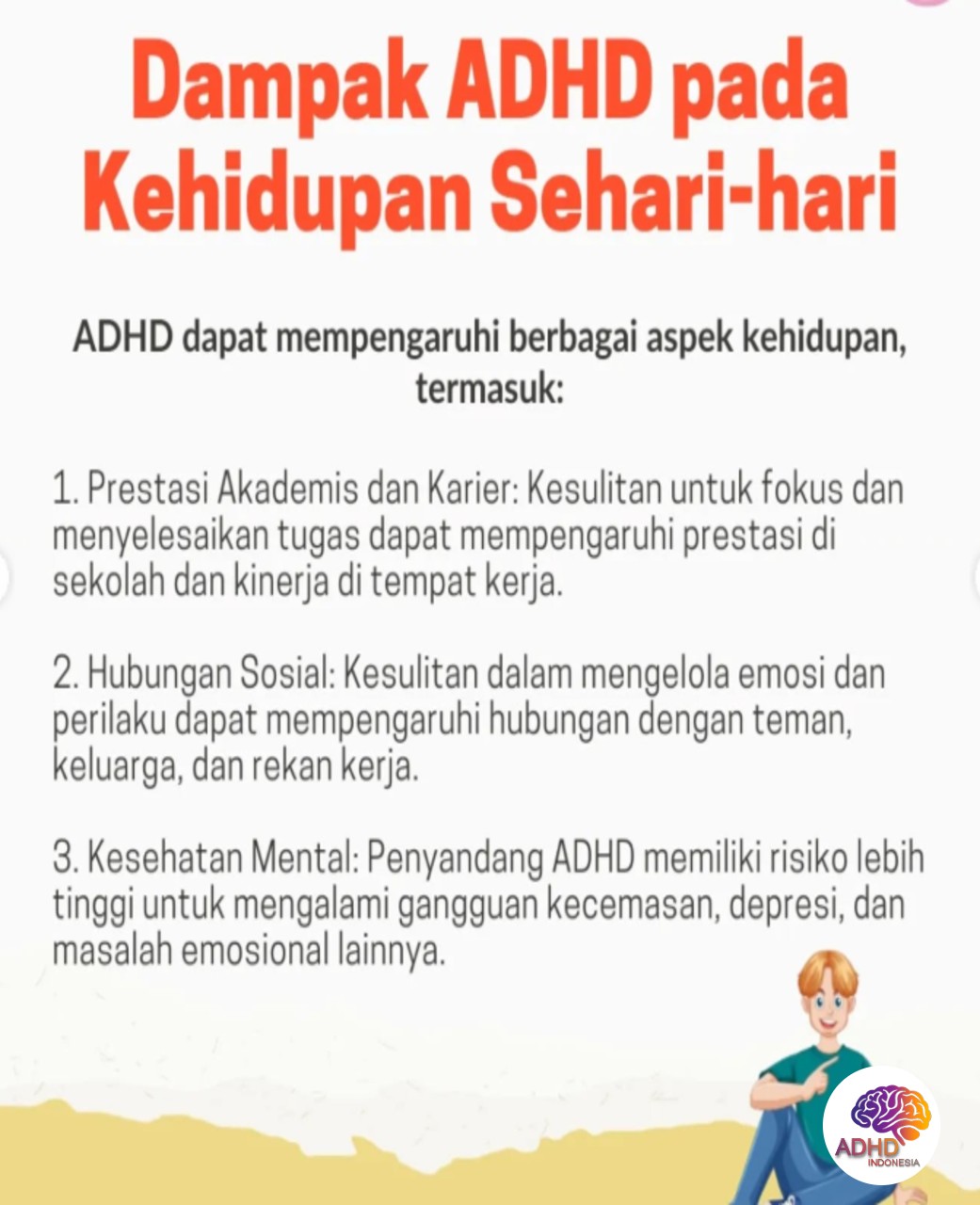 ADHD dan Hubungan Sosial Anak di Lingkungan Sekolah di Kabupaten Pati